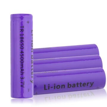 3.7V 4500mah 18650 Li-ion Rechargeable Battery For RC Toy shaver LED light (4 pcs)