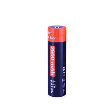 18650 3.7V 2200mAh 2600mAh USB Recharging  Li-ion Battery  with charging port (1 pcs)