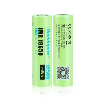 18650 3.7V 3400mAh 12580mWh Li-ion Battery (2 pcs)