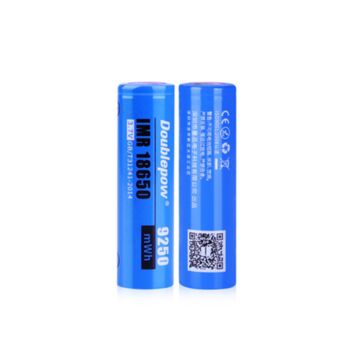 18650 3.7V 2500mAh 9250mwh Lithium Battery Flat Top For Flashlight Radio (2pcs)