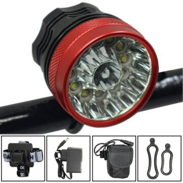 30000 Lumens 13*XML-T6 LED Bicycle Front Light For Outdoor Night Riding 