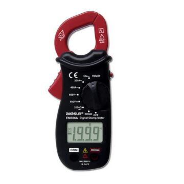  EM306B Digital Clamp Multimeter AC/DC Current Meter Continuity Test With Buzzer Electronic Tester 
