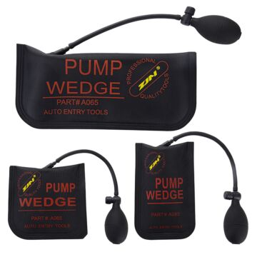 3pcs Air Wedge Pump Wedge Locksmith Tools , Car Door unlock Tools
