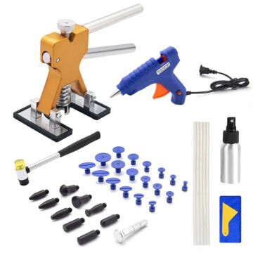 Car Paintless Dent Repair Kit, with Glue Puller Tabs , Removal Kits for Vehicle Dent Repair tools
