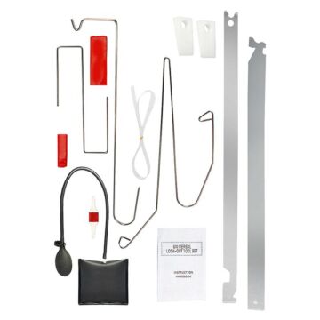 Car Lockout Emergency Kit, Car Window Door Unlock Tools, Inflatable Air Wedge  Pump Pry Tool （10pcs kit)