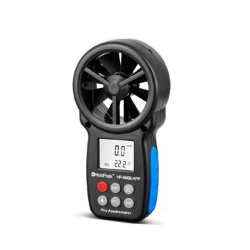 HoldPeak HP-866B-APP Digital Anemometer 0.3~30m/s With Mobile APP Wind Speed Measurement  Temperature Tester Tools