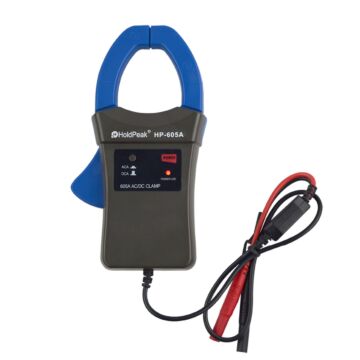 HoldPeak HP-605A Clamp Adapter 600A AC/DC Current Power LED 45mm Jaw caliber Digital Clamp Multimeter