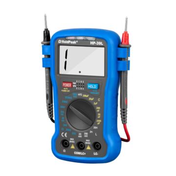 HoldPeak HP-39L Backlight LCD Digital LCR Meter Resistance Capacitance Inductance Tester 