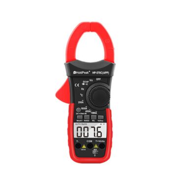 HoldPeak HP-570C-APP Digital Clamp Meter 4000 counts 1000A AC Current Voltage Capacitance Multimeter Tester