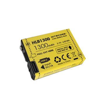 Nitecore HLB-1300 Battery Pack For UT27 Headlamp (1pcs)