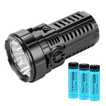 Imalent RS50 CREE XHP50.3 Flashlight, Max 20000Lumens, USB Rechargeable Torch with 21700 Battery, For Camping,Search