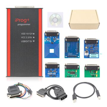 IPROG Pro 2019 V87 Full ECU Key Programmer Iprog+ Eeprom IMMO Car Radio Airbag Reset Dashboard Kilometer