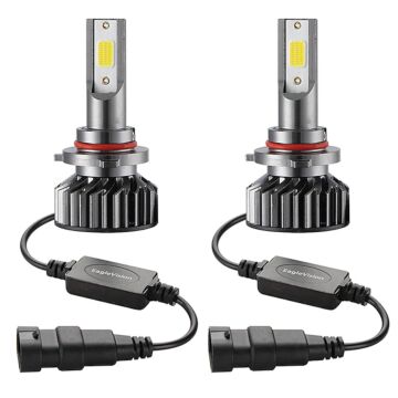 H7 9005/HB3 9006/HB4 H8/H9/H11 H1 H4 Car LED Headlight, 2PCS 72W 10000LM 6000K Car Headlamp