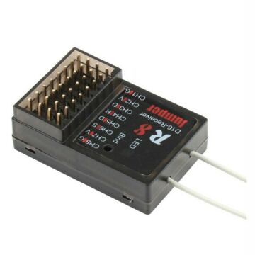 Jumper R8 16CH Sbus Receiver Compatible with D16 D8 Mode For for PIX PX4 Flight Control