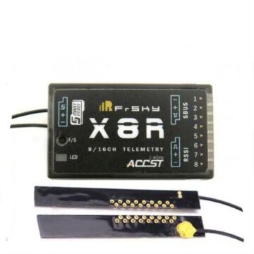 FrSky X8R Receiver 8CH / 16CH Telemetry For RC Quadcopter Multicopter Compatible with X7 X9D X12S transmitter