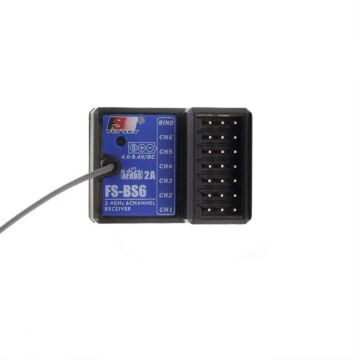 FlySky FS-BS6 receiver 2.4 Ghz 6 Channel Afhds2 for FlySky FS-GT5 FS-IT4S Transmitter