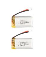 3.7V 550mAh 25C Lipo Battery 902240 For RC Quadcopter(2 pcs)