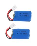 3.7V 200mAh 20C  Lipo Battery 752025 For X4 X11 X13 RC Quadcopter(2 pcs)