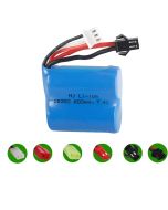 7.4V 700mAh 15C 18350 Li-ion Battery  For H100 H102 RC Boat