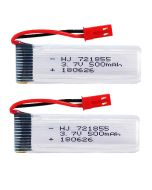 3.7V 500mAh 25C Lipo Battery 721855 For RC Quadcopter /RC Boat/RC Car（2 pcs）