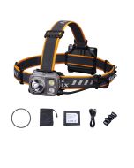 Fenix HP16R High Performance Rechargeable Headlamp，Max 1700 lumens，Luminus SST40 white light LED, Included 3000 mAh Li-polymer Battery