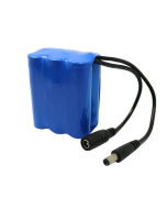 12V 6000mAh Li-ion LED Battery Pack For Bike Light LED Light (1pcs)