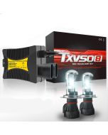 TXVSO8 Car Headlights, H4 9003 HB2 Hi/Lo Xenon HID Car Bulb, 2PCS 55W 4000LM Auto Lights 