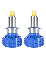 Infitary Car Headlight, H3 H7 H11 H1 9005 9006 Car Lamp Bulbs, 2PCS 12V 24V 16000Lm 110W LED Lamp for Car Truck 
