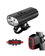 Bike Front Light , Max 1800 Lumens Bicycle Light, 2T6 LEDS, 21700 4800mAh Battery, USB Type-C Rechargeable, IPX6 Waterproof 