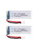 3.7V 500mAh 25C Lipo Battery 721855 For RC Quadcopter (2 pcs)