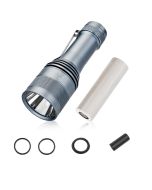 Lumintop FW21 X9L Flashlight, SBT90 LED, Max 6500 Lumens, Use 21700 Battery, Electronic Tail Switch