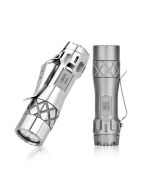 Lumintop LM10 10th Anniversary Titanium Alloy EDC Flashlight，Max 2800 Lumen,Use 18650 Battery