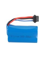 7.4V 1500mAh 15C 18650  Li-ion Battery For UDI902 UDI002 RC Boat  with SM-4P  Forward Plug