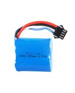 7.4V 600mAh 18350 15C Li-ion Battery For UDI001 RC Boat