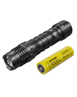 Nitecore P10iX  USB-C Rechargeable Flashlight， Max 4000 Lumen，4 x CREE XP-L2 V6，included NL2150HPi 21700 5000 mAh lithium-ion battery   