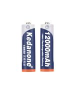 2pcs 3.7V 18650 1200mAh Li-ion Rechargeable Battery 
