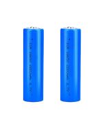 2PCS 18650 3.7V 2200mAh Li-ion Rechargeable Battery with Battery case（Button Top or Flat Top)