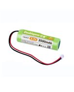 18650 3.7V 2200mAh 2500mAh 3000mAh 3500mAh Li-ion Rechargeable Battery Pack XH2.54-2P connector (1pcs)