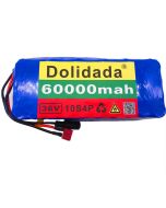 36V 10S4P 60Ah 500W High Power Battery Pack For Electric Bike BMS (1pcs)