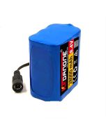 8.4V 28000mAh 6 x 18650 Li-ion Battery Pack For Bike Bicycle light (1pcs)
