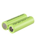 GTF 3.7V 3400mAh 18650 Li-ion Battery Flat Top for Flashlights Headlamp (2pcs)