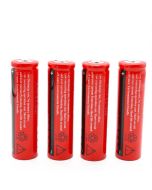 3.7V 6800mAh BRC 18650 Li-ion Rechargeable Battery (4pcs)