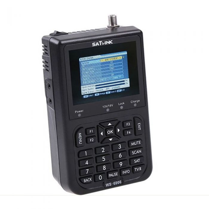 Handheld WS-6906 3.5" LCD Digital Satellite Meter Finder Terrestrial Signal Gi